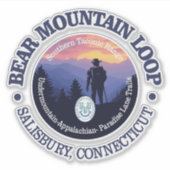 Beer Mountain Loop (rd2) Sticker (Voorkant)