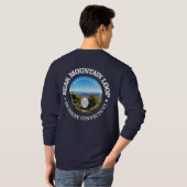 Beer Mountain Loop (rood) T-shirt (Achterkant volledig)