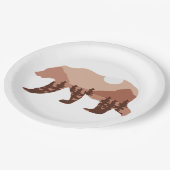 Beer Mountain Papieren Bordje (Gekanteld)