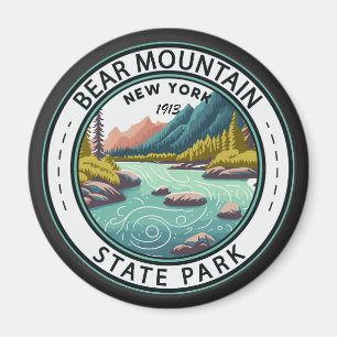 Beer Mountain State Park, New Yorkse badge Magneet