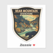 Beer Mountain State Park Vintage Sticker (Vel)