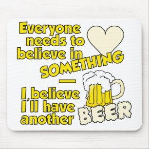 Beer mousepad muismat