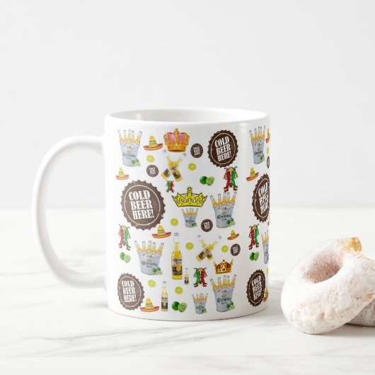 Beer Mug (Avec donut)