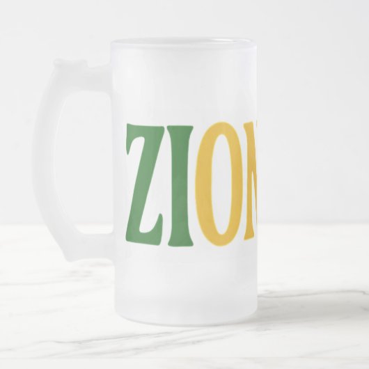 Beer mug in frosted glass matglas bierpul (Links)