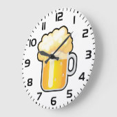 Beer Mug with Frothy Foam Grote Klok (Hoek)