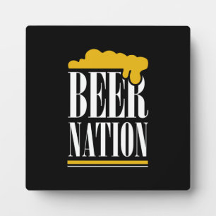 Beer Nation Fotoplaat