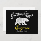 Beer Nationaal Park Congaree Briefkaart (Voorkant / Achterkant)