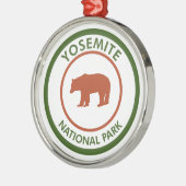 Beer Nationaal Park Yosemite Metalen Ornament (Links)
