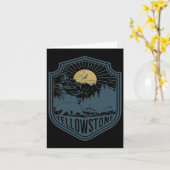 Beer Natuur Yellowstone National Park Kaart (Gele Bloem)