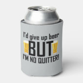 Beer No Quitter Funny Koelbox Blikjeskoeler (Blikje Voorkant)