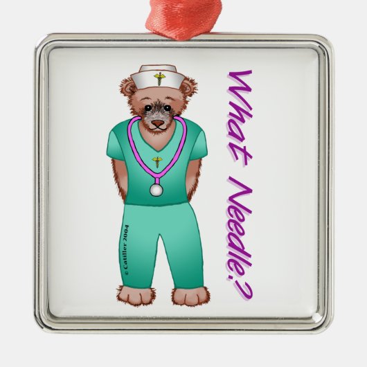 Beer Nurse Ornament (Voorkant)