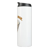 Beer O'Clock Funny Drinking Humor Thermosbeker (Geroteerd rechts)