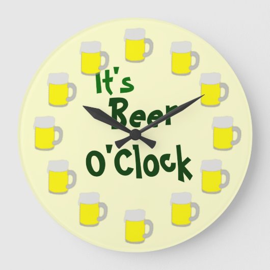 Beer O'Clock Grote Klok (Voorkant)