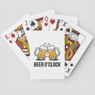 Beer O'Clock - Tijd om te vieren met een koude Pokerkaarten