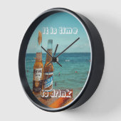 "Beer O'Clock"-wandklok (Hoek)