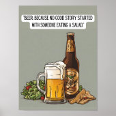 Beer-offerte Poster (Voorkant)