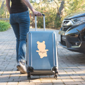 Beer om het even welk kleurennaamauto sticker (Koffer Insitu)