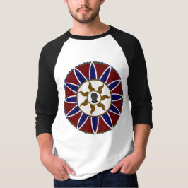 Beer omheining bij de Logo van Prayer Mandala (zon T-shirt