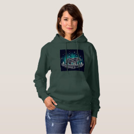 Beer onder auralampen hoodie