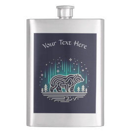 Beer onder Aurora Lights Flacon