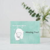 Beer onderwater briefkaart (Staand voorkant)