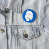 Beer onderwater ronde button 5,7 cm (In situ)