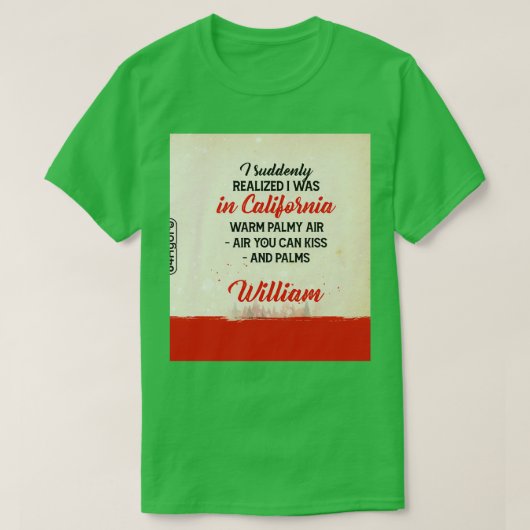  Beer op de baard dat ik plotseling realiseerde da T-shirt (Design voorkant)