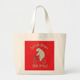 Beer op de fiets BFTG Grote Tote Bag