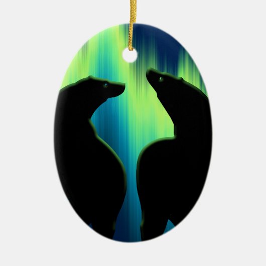 Beer Ornament - Gepersonaliseerde wildernis Art De (Voorkant)