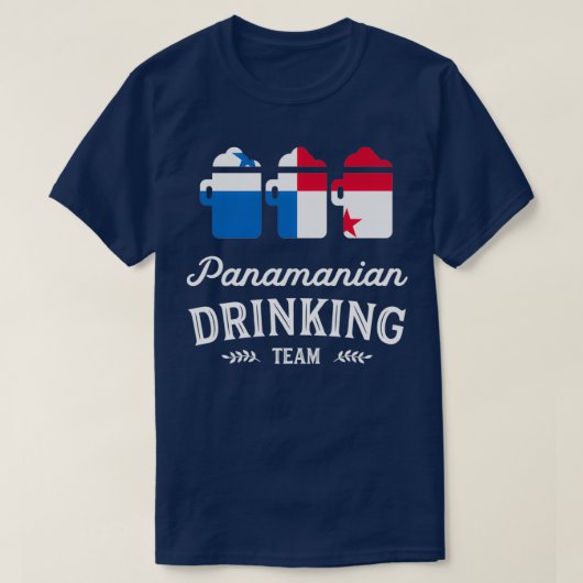 Beer Panama Drink team T-shirt (Design voorkant)