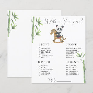 Beer Panda - Wat zit er in je tas spel