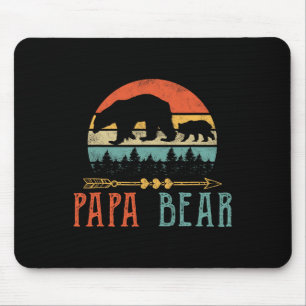 Beer pappa Grappige heren Vaderdag Cadeau-idee Muismat