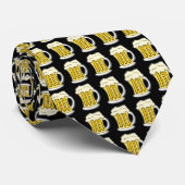 Beer Pattern Stropdas (Opgerold)