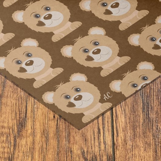 Beer Pattern Woodland Baby shower Tissue Paper Tissuepapier