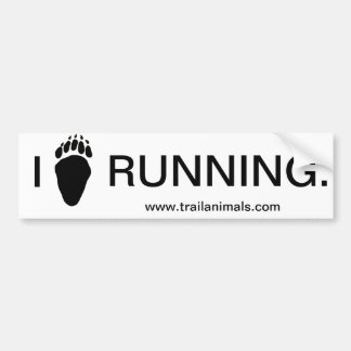 Beer Paw.gif, I, RUNNING, www.trailanimals.com Bumpersticker