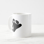 BEER PAW SYMBOOL BLACK KOFFIEMOK (Voorkant links)