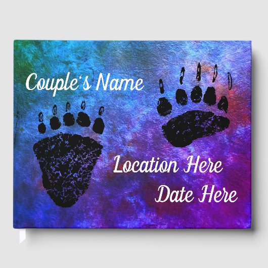 Beer Paws Blue - Gastenboek (Voorkant)