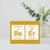 BeEr Periodic Tabel Briefkaart (Staand voorkant)