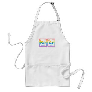 Beer Periodic Table Gay Beer LGBT Pride Rainbow Fo Standaard Schort