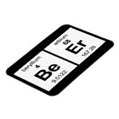 BeEr Periodieke Tabel Magneet (Linkerzijde)