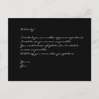 Beer Pit: "Gus heeft je nodig..." Briefkaart