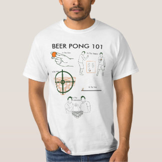 Beer Pong 101 T-shirt