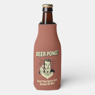 Beer Pong: Bewijs van alcohol en sportmix Flesjeskoeler