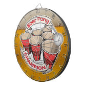 Beer Pong Champion Dart Board Dartbord (Voorkant Rechts)