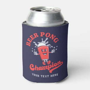 Beer Pong Champion Funny Drink game Blikjeskoeler