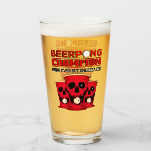 Beer Pong Champion Glas