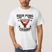 BEER PONG CHAMPION HOODIE SWEATSHIRT (Voorkant)