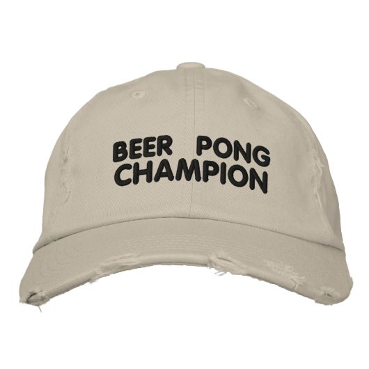 Beer Pong Champion Pet (Voorkant)