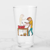 Beer Pong Glas (Achterkant)