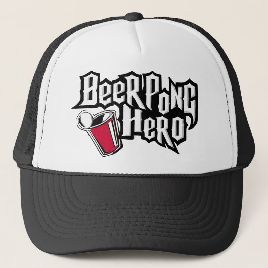 Beer Pong Hero Trucker Pet (Voorkant)